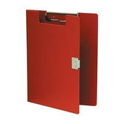 Omnimed American Made Covered Poly Clipboard, Red (12 78H by 9W)
