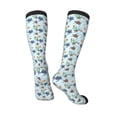 thumbnail image 5 of Lsque Turtle Printed Crew Socks Men's Women's LightWeight Thin Casual Calf Socks ,Knee High Socks,Cotton Socks, 5 of 9