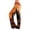 Orange, variant on Womens Halloween Pajama Pants Skeleton Pumpkin Elastic High Waist Funny Pajama Pants Bat Witch Hat Drawstring Horror Sleep Pants, S