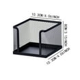 Mesh 80mm Note Debris Storage Metal Mesh Desktop Note Height 8.0cm Note