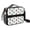 Robot and Shapes White Pattern, variant on Robot and Wrenches White Pattern Bento School Insulated Lunch Bag Box with Shoulder Strap and Bottle Holder, 11" X 9.5" X 3.5"
