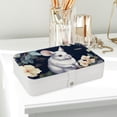 thumbnail image 6 of Animal PU Leather Jewelry Stand Bracelet Holder Organizer Box with Removable Compartment, Portable, 6 of 6