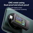 thumbnail image 4 of USB Type C Charging Monitor Voltages Current Tester With Portable Design Aluminum Digital Ammeter Voltmeter, 4 of 8