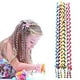 thumbnail image 3 of De pinzas para el cabello para niñas, diadema de goma trenzada, pinzas para el cabello giratorias en espiral, accesorios de herramientas giratorias, cuerda elástica para el cabello, diadema bonita TUNC Sencillez, 3 of 5