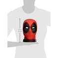 thumbnail image 3 of Coin Bank - Marvel - Deadpool Head Bank New 68241, 3 of 3