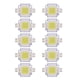 thumbnail image 5 of 10 piezas 10W LED SMD Chip COB DC 9‑10V para lámpara de luz de inundación Bombilla de perlas de alta potencia Blanco frío, 5 of 15