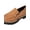 Brown, variant on Women's Platform Loafers Shoes with Lug Sole
