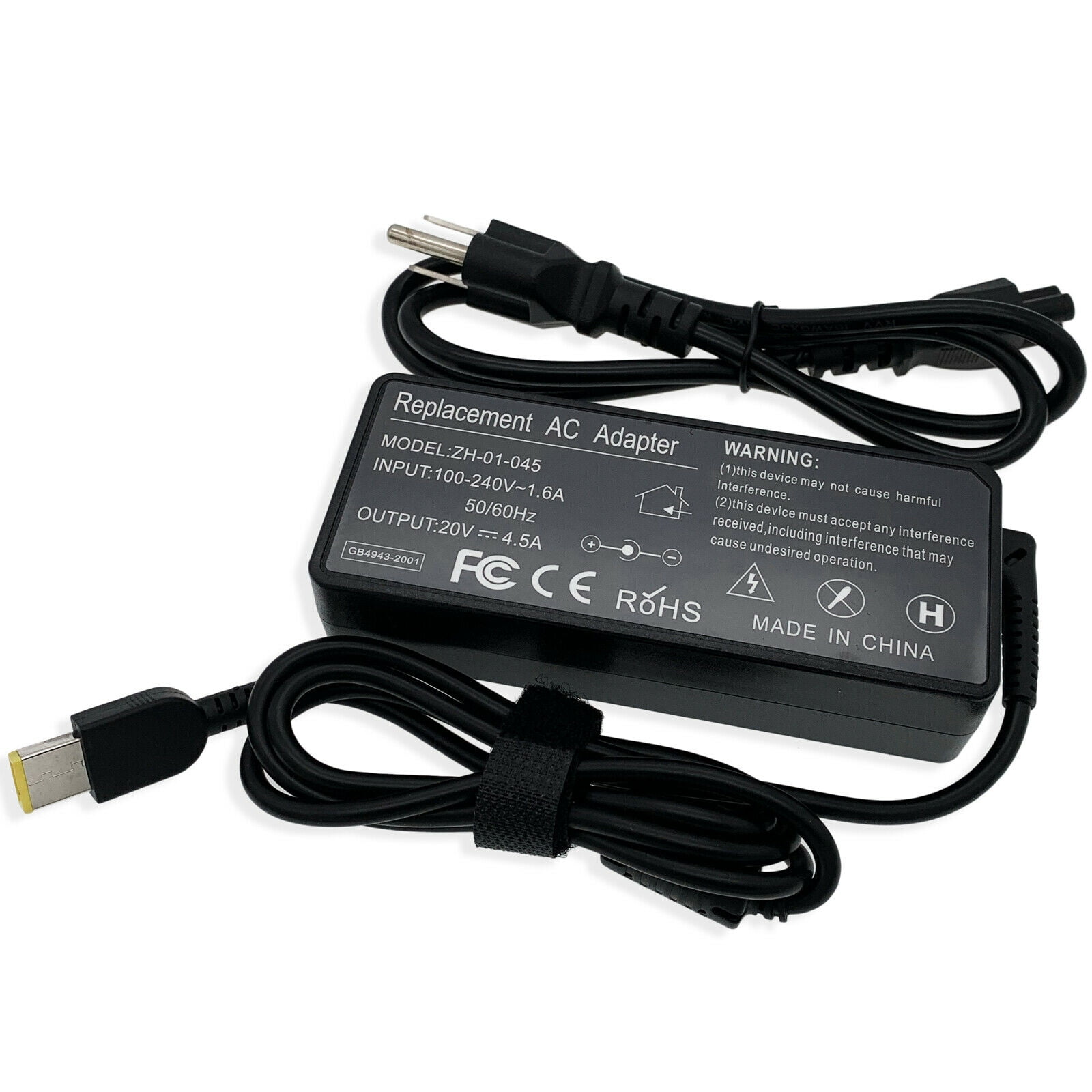 AC Power Adapter Charger for Lenovo ThinkPad X1 Carbon 20A7 20A8 1st 2nd  Gen 