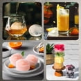 thumbnail image 4 of Bandeja para cubitos de hielo con tapa, moldes de silicona para cubitos de hielo redondos, cuadrados, con forma de diamante y rosa, grandes, para whisky, bourbon y cócteles, fácil, 4 of 5