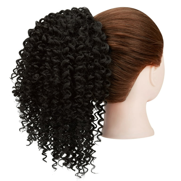 African American Ponytails With Drawstring