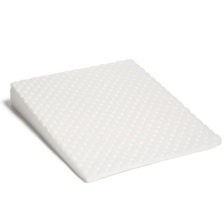 Acid Reflux Bed Wedge by Hermell Products includes White Quilted cover- (Best Bed Wedge Pillow)