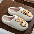 thumbnail image 7 of Fuzzy Slippers For Women Fall Winter Slippers Warm Padded Non Indoor Slippers Warm Cozy Winter House Slippers Bedroom Indoor House Shoes, 7 of 7