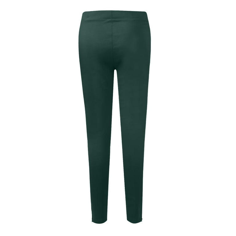 Leggings with Pockets for Women Mid Rise Jeggings Comfy