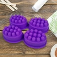 thumbnail image 4 of de silicona para jabón de masaje Ellipse, 4 cavidades, Material seguro para pudín, bandeja de para gelatina de jabón, manualidades, 4 of 7