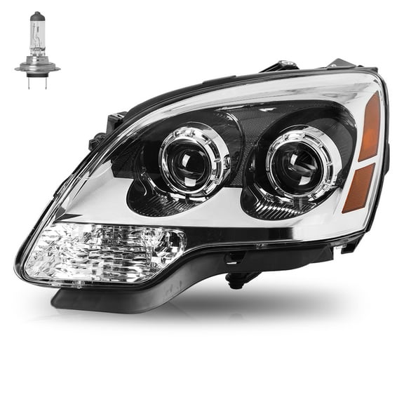 For 2007-2012 GMC Acadia Projector Halogen Headlight Headlamp Left Driver Side