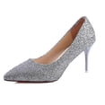 thumbnail image 1 of Women's Sequins Pointed High Heels 26s, 1 of 1