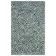 thumbnail image 2 of SAFAVIEH Toronto Kameron Solid Polyester Shag Area Rug, Blue, 3' x 5', 2 of 7