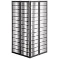 thumbnail image 2 of Japanese Shoji Screen,4-Panel Folding Room Divider for Privacy in Bedroom or Office,Decorative Wooden Partition for Living Room,Restaurant&Home Decor, 2 of 9