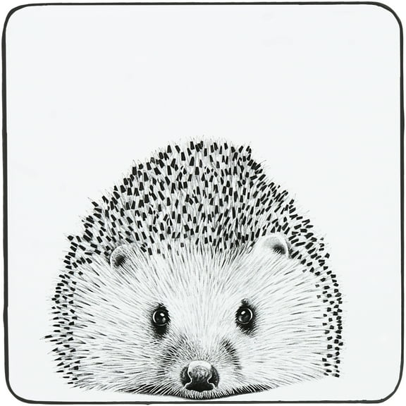 Pavilion Gift Company - Hedgehog - 4.25" Coaster