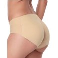 thumbnail image 1 of Zupora Women Briefs Comfy Ultra-Soft Padded Panties Seamless Basic Butt Lifter Hip Enhancer Underwear Shapewear Bicycle Briefs Shorts, S-XL, 1 of 3