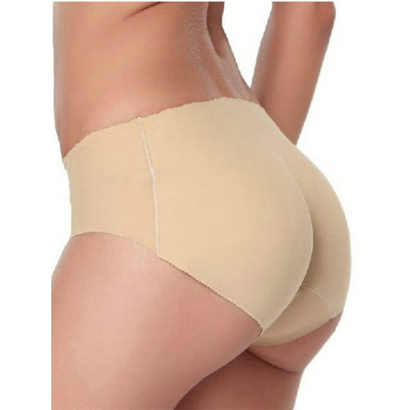 Zupora Women Briefs Comfy Ultra-Soft Padded Panties Seamless Basic Butt Lifter Hip Enhancer Underwear Shapewear Bicycle Briefs Shorts, S-XL