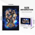 thumbnail image 4 of Wres-Tler W-W,E Jigsaw Puzzles Cartoon Jigsaw Puzzle for Home Office Decor Funny Puzzle for Family Friends Gifts, 4 of 8