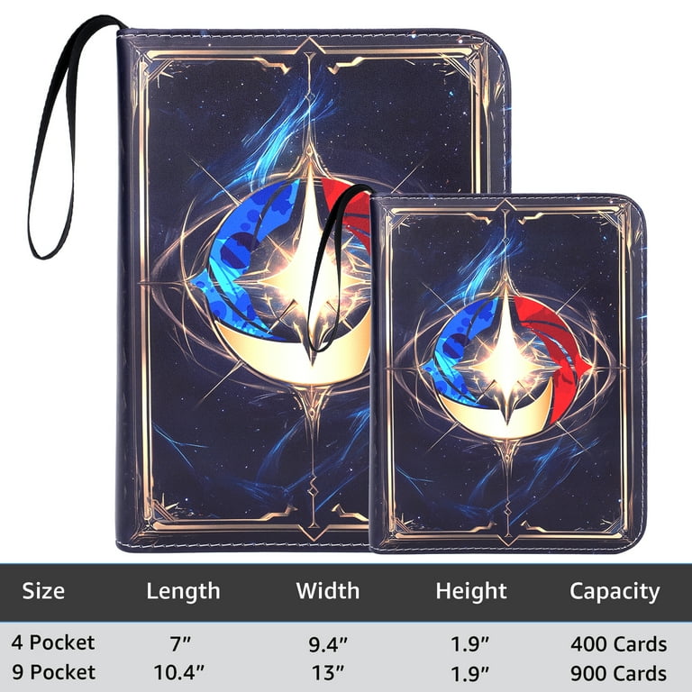 lorcana card binder Amazon.com: KarlyPro Binder for Lorcana Cards, Premium 990-Pocket Trading  Card Album 3-Ring Compatible with Lorcana Cards,TCG Cards,other Game Cards-Blue,  lor-Blue990 : Toys & Games main image 0