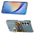 thumbnail image 3 of Case for FOXDOCK Samsung Galaxy A15 , Leather, Bear Ring, Card Holder, 3 of 4