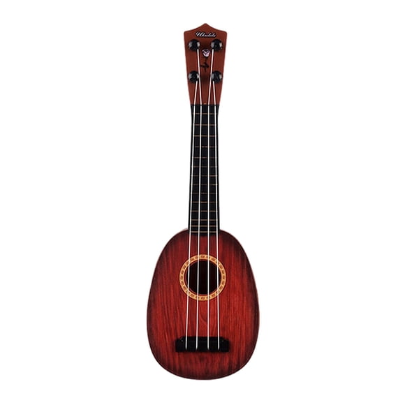 Lksixu Jouets Éducatifs pour Bébés Guitare Ukulélé pour Enfants Instrument de Musique Débutant 14 Pouces avec 4 Cordes Mini Guitare pour Améliorer les Compétences des Enfants Jouer Éducation Précoce Préscolaire Enfants Tout-Petits