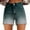 Navy, variant on acuever Smarty Pants Vitamins Womens Casual High Waist Denim Shorts Relaxed Fit Artretro Printed Floral Shorts with Pockets A Red