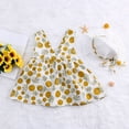 thumbnail image 5 of Hfolob Girls Casual Dresses Kids Baby Dot Print Hat Strap Bow Sleeveless Skirt Lovely Dresses Party Outfit Birthday Gift 12-18 Months, 5 of 9