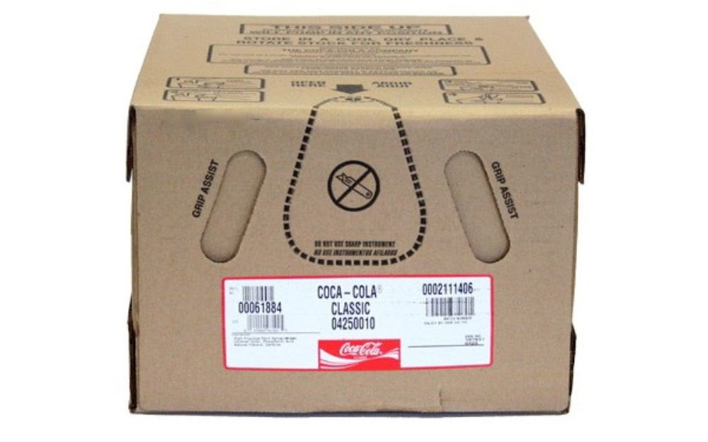 Bag in Box Coca Cola Zero  Postmix  Sirup GRATIS-Sirup 10l BiB 4 Fl inkl 