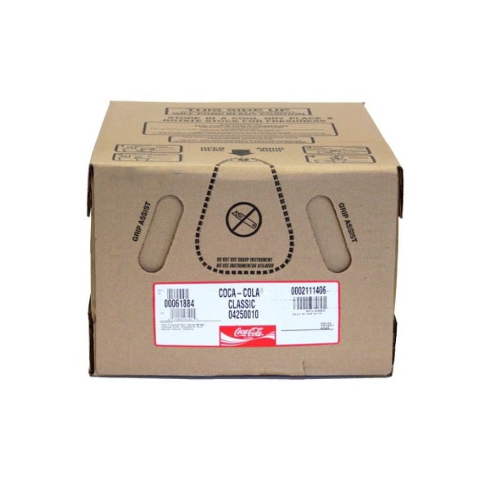 Coke Classic Soda Syrup 2.5 Gallon Bag in Box BIB - Walmart.com ...