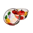 thumbnail image 2 of Thanksgiving Pumpkin Bowl Set, 2 Piece Dessert Yogurt Rice Bowls, Halloween Fall Themed Serving Bowls For Snacks Fruits And Home Party Table Decor, 2 of 6