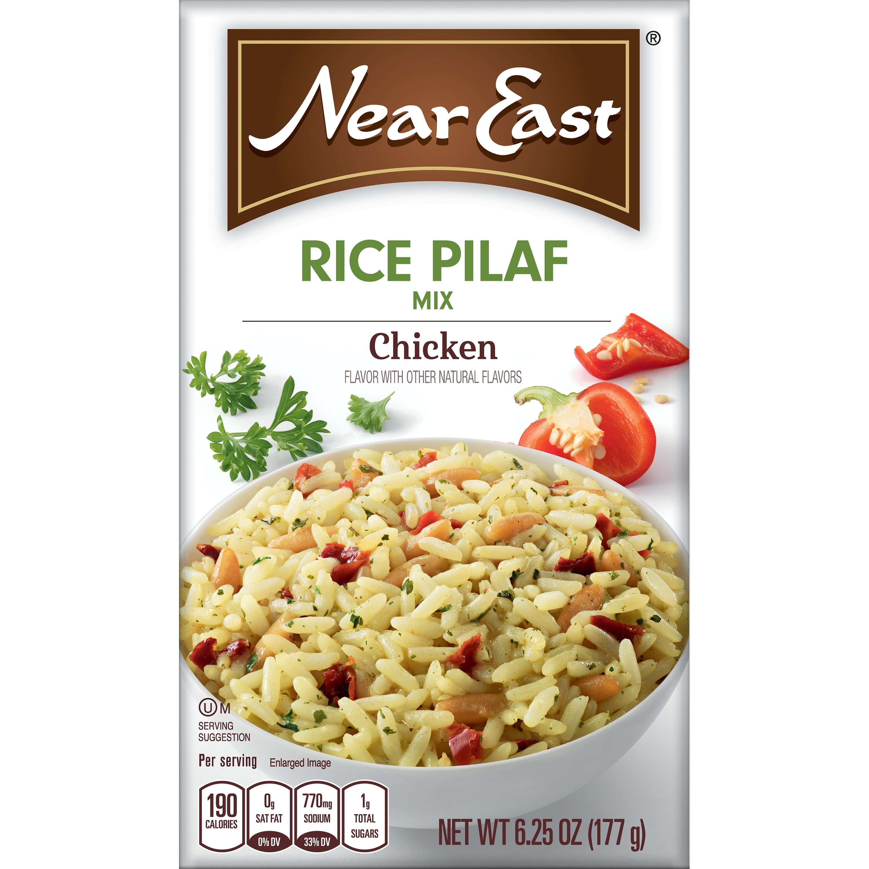 Near East Rice Pilaf Mix, Chicken, 6.25 oz Box