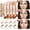 Multicolore, variante sur Dvkptbk Contours Bâtonnets de contour Double Tête Bâton de Soin Met en Valeur et Illumine les Ombres pour Améliorer les du Visage 8 g