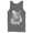 Charcoal, variant on Men's Batman Signal in the Sky Tank Top Black Medium