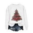 thumbnail image 5 of fheaev Ugly Christmas Sweaters for Women Casual Long Sleeve Crew Neck Sweatshirt Xmas Holiday Party Pullover Tunic Top Fun Graphic Print Gifts Shirt, 5 of 5