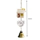 thumbnail image 3 of Fiudx Campanas de Viento de Resina, Diseño de Campanilla de La Buena Suerte, Dulce Sonido para El Hogar, Adorno Colgante Decorativo, Multiusos para Puertas y Ventanas, Ideal para Regalar, Tamaños de, 3 of 5