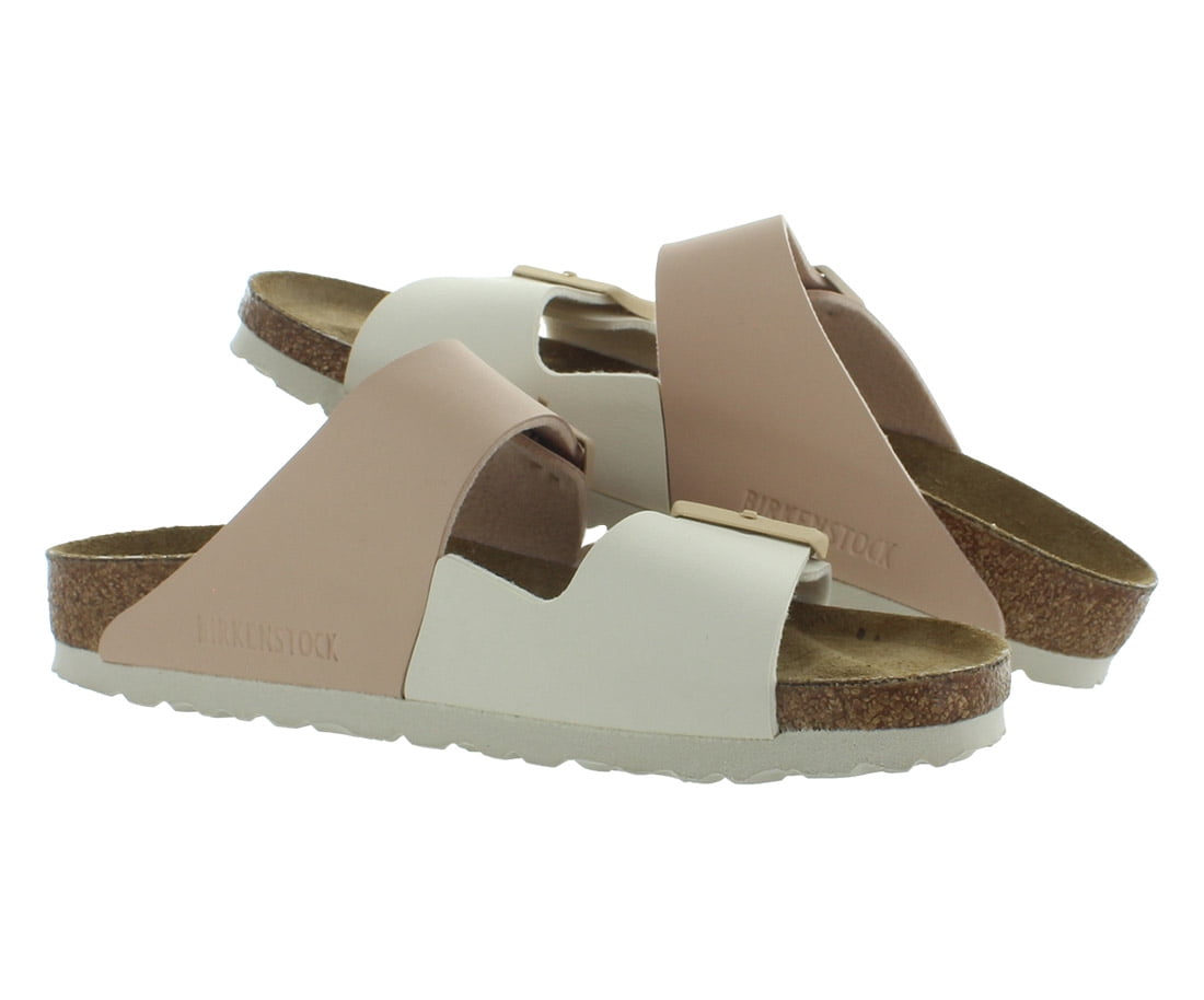 Birkenstock Arizona Split Narrow Unisex Shoes Size 5, Color: Eggshell/New Beige