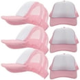 thumbnail image 6 of WRISTBIQUE Mesh Ball Cap Pink PVC 10Pack, 6 of 8