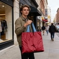 thumbnail image 4 of Yunuuuoa Sac de Courses Réutilisable Pliable Imperméable en Nylon avec Compartiment Caché pour Courses, Voyage et Usage Quotidien, Sac de Rangement Durable et Écologique, 4 of 6