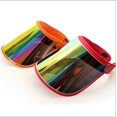 thumbnail image 4 of Sombreros casuales Unisex, gorra de Sol de Color caramelo transparente, tapas vacías, gorras de béisbol de PVC de plástico, sombrilla, visera, 4 of 4
