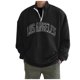 thumbnail image 1 of Gibobby Sudaderas y2k Sudadera de Rizo francés de Manga Larga para Hombre Sudadera para Hombre(Negro,XG), 1 of 5
