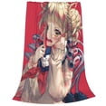 thumbnail image 3 of My Hero Academia Himiko Anime Flannel Blanket Ultra-Soft Micro Fleece Throw Blanket For Bed Sofa Couch Car Office Unisex Adult Fuzzy Bed Blanket Cozy Kids Throw Blanket 60"x50", 3 of 8