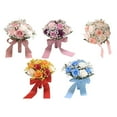 thumbnail image 4 of Outdoor Wedding Rose Handmade Simulated Hand-Held Flower Present Ornaments, 4 of 7