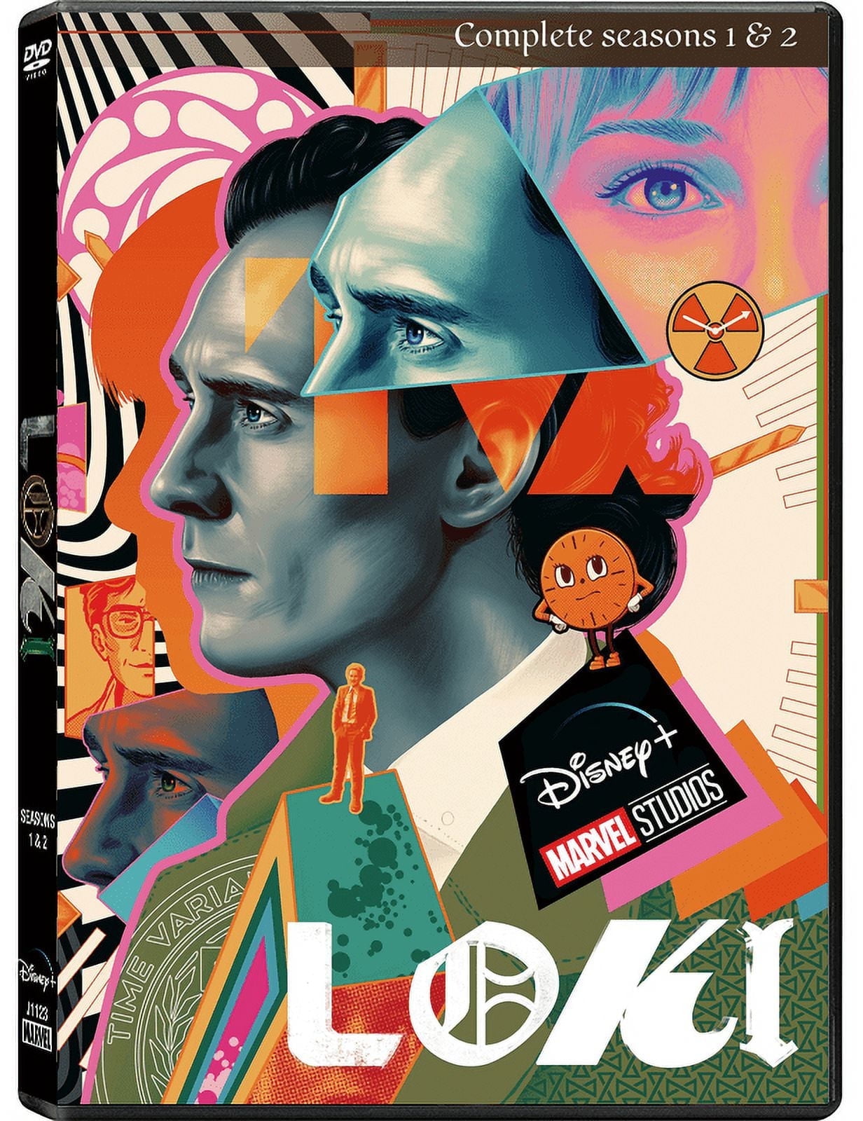 Marvel's Loki: Complete Series Seasons 1-2, 4-Disc DVD