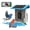Blue, variant on Smart Bird Feeder with Camera, Solar Powered Birdhouse Camera with AI Bird Recognition, Outdoor Wireless WiFi Bird Feeder with Live Video, Fun Gift for Mom, Grandma, Daughter