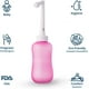 thumbnail image 2 of Botella perineal - Bidé posparto portátil, alivia el dolor perineal （26,5*7,5 cm） - Botella exprimible de 360 ​​ml, punta en ángulo de 60°, bolsa de almacenamiento lavable - Kit de maternidad, regal, 2 of 5