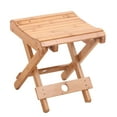 thumbnail image 1 of HEALEEP 1Set Bamboo Folding Chairs for Garden and Patio Home Use, 1 of 8
